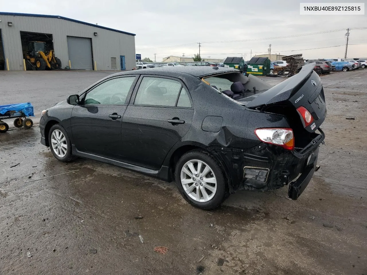 2009 Toyota Corolla Base VIN: 1NXBU40E89Z125815 Lot: 66462274