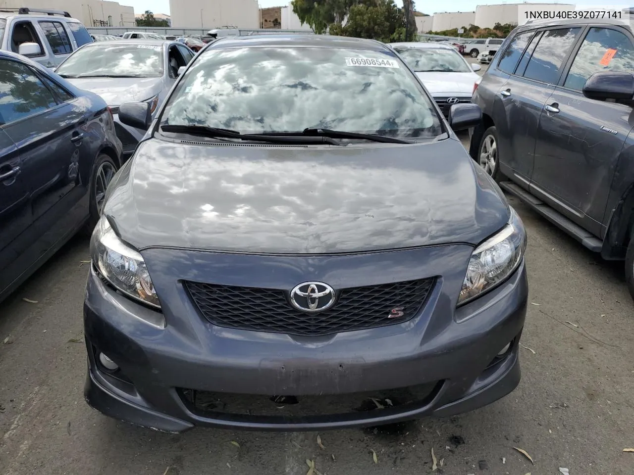 2009 Toyota Corolla Base VIN: 1NXBU40E39Z077141 Lot: 66908544