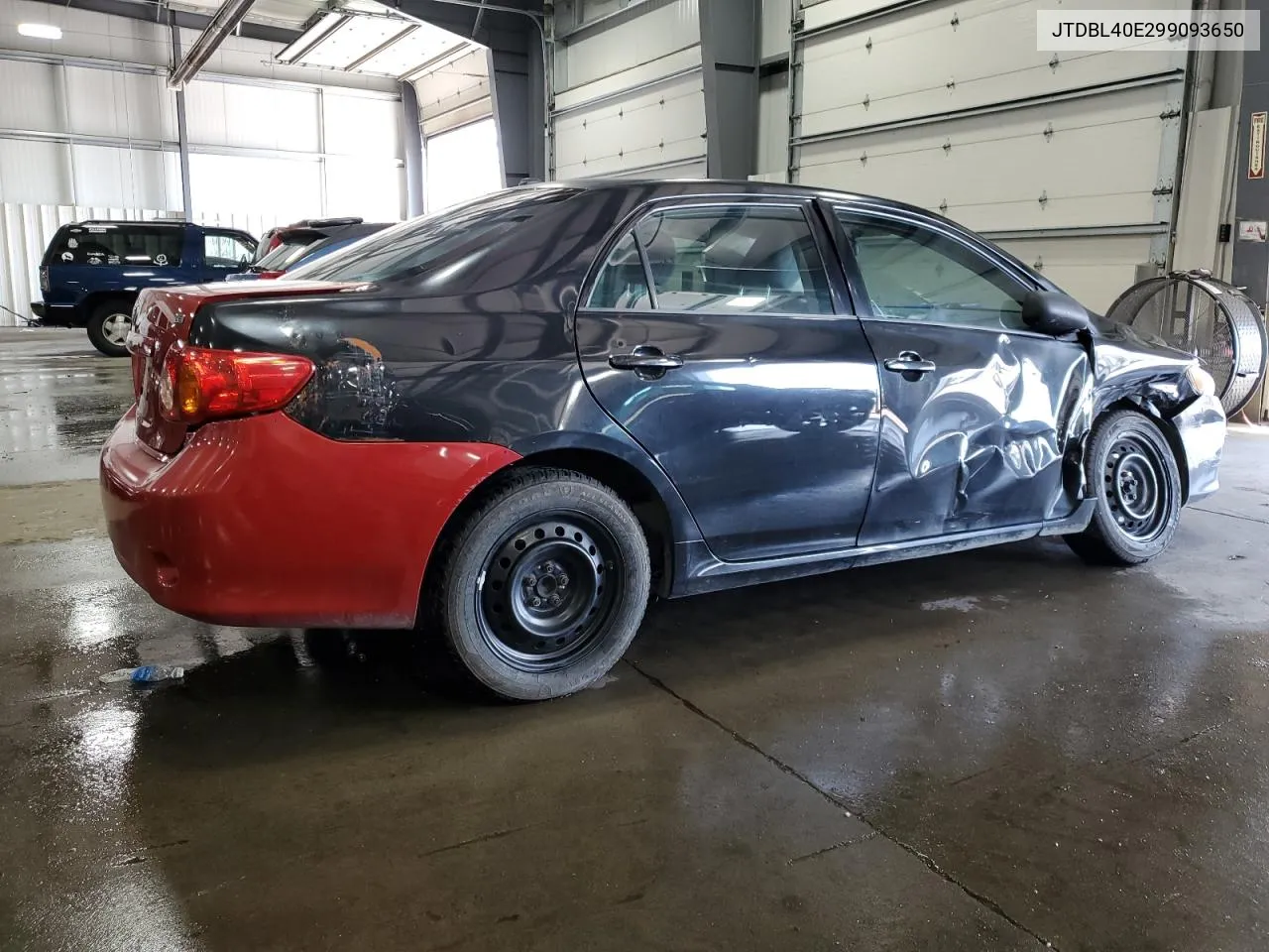 JTDBL40E299093650 2009 Toyota Corolla Base