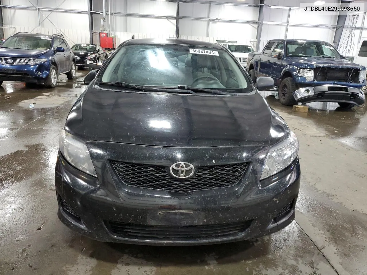 2009 Toyota Corolla Base VIN: JTDBL40E299093650 Lot: 66987404