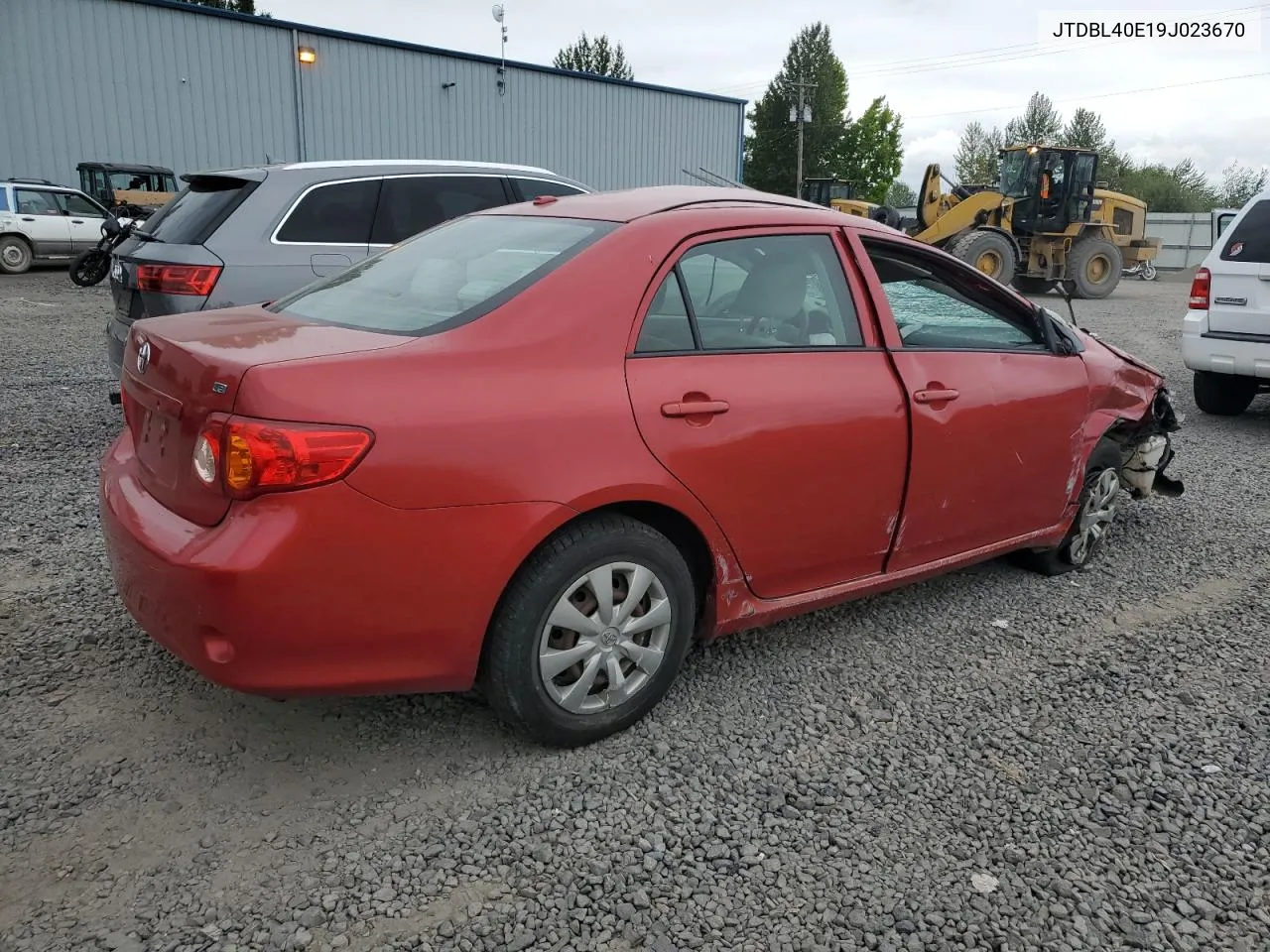 2009 Toyota Corolla Base VIN: JTDBL40E19J023670 Lot: 67065224