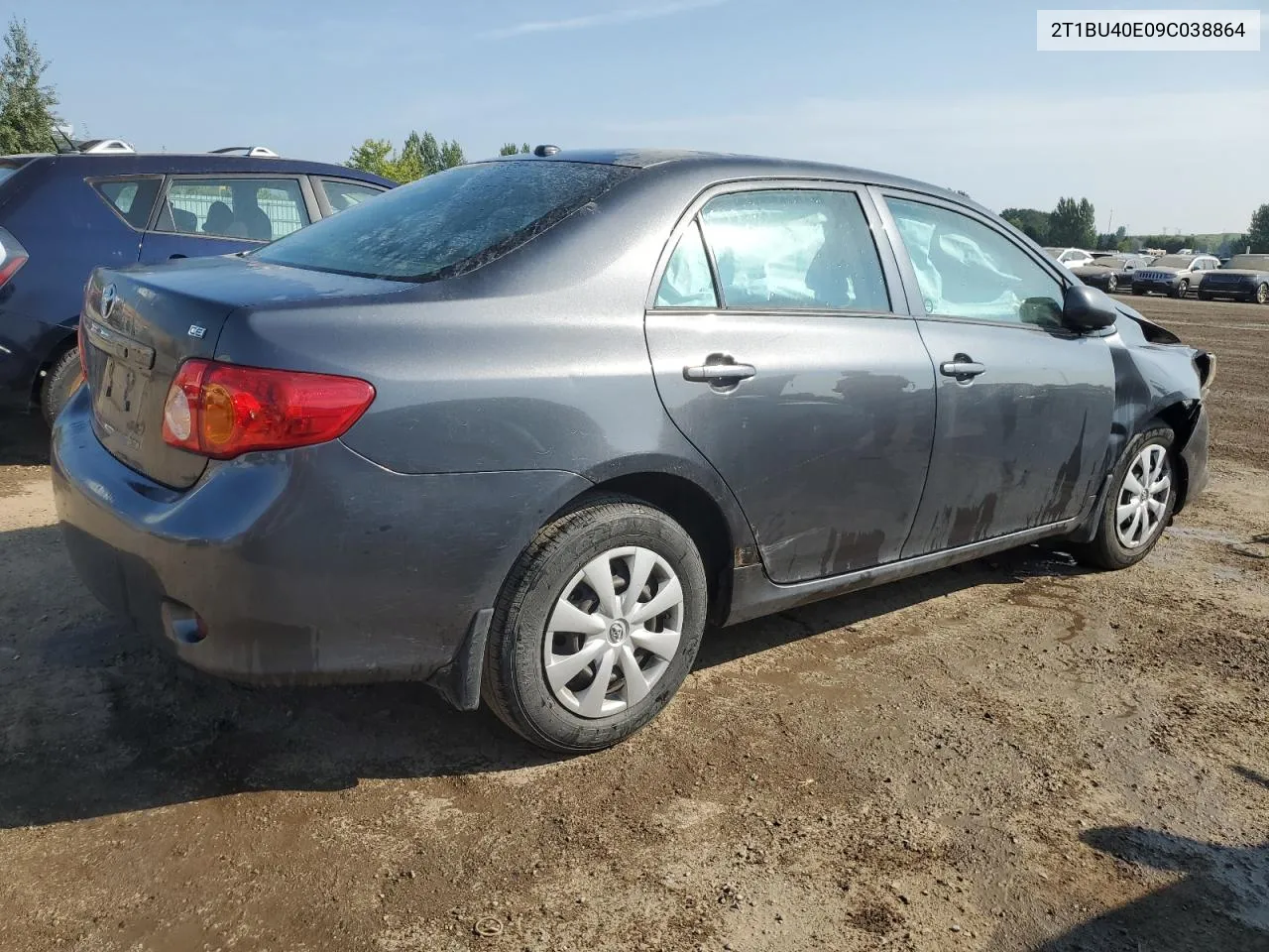 2009 Toyota Corolla Base VIN: 2T1BU40E09C038864 Lot: 67380514