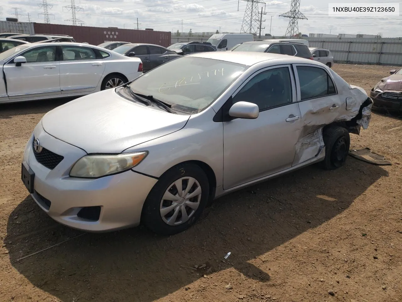 2009 Toyota Corolla Base VIN: 1NXBU40E39Z123650 Lot: 67821774