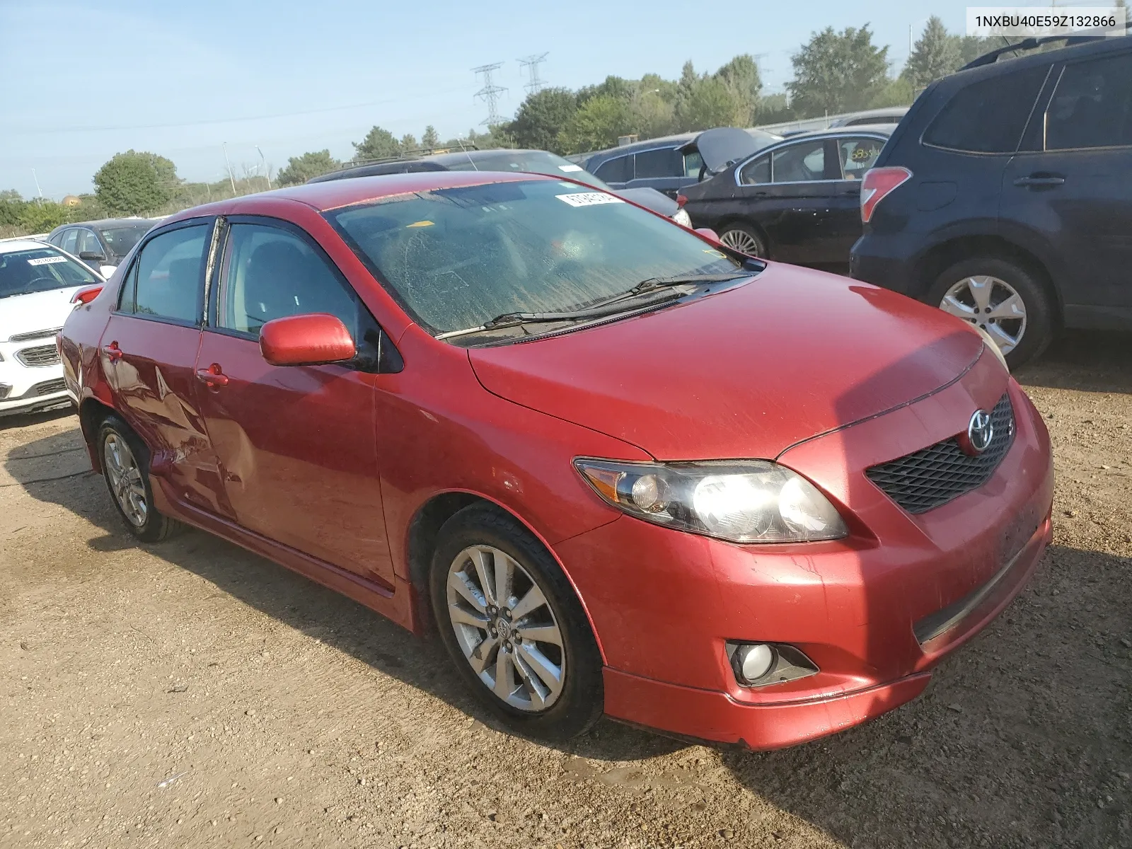 1NXBU40E59Z132866 2009 Toyota Corolla Base