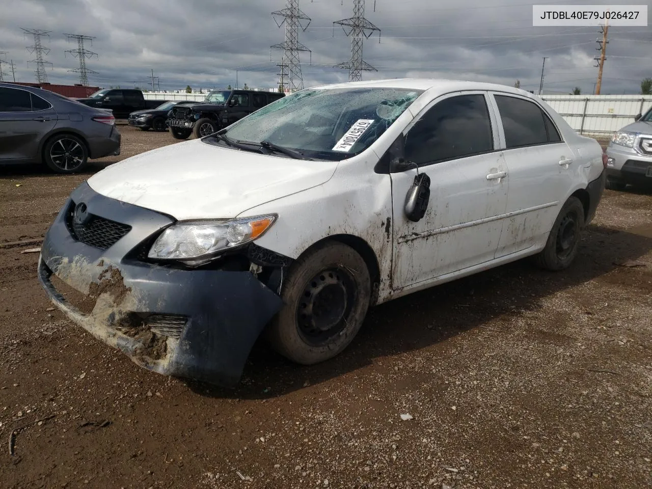 2009 Toyota Corolla Base VIN: JTDBL40E79J026427 Lot: 67957804