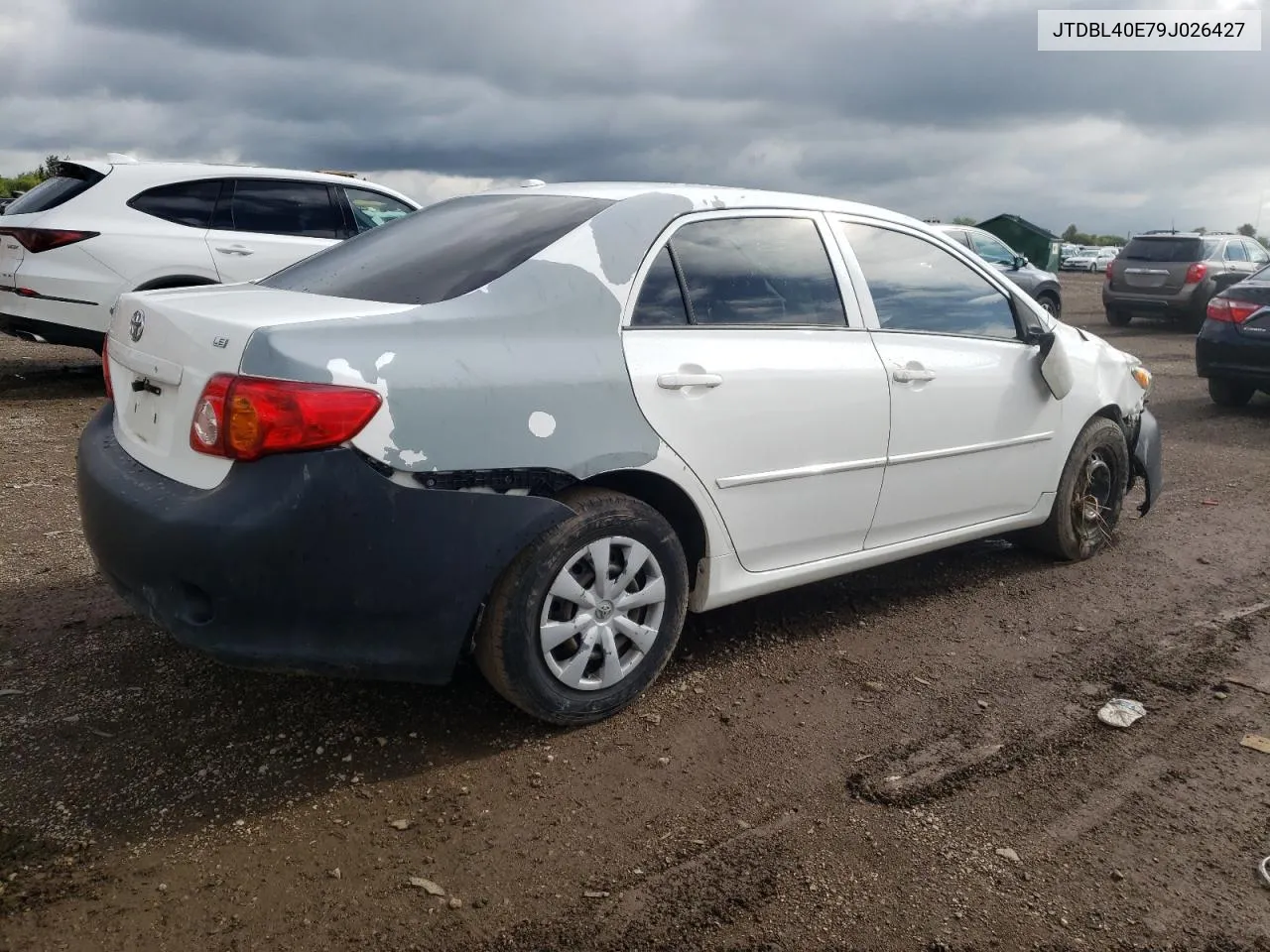 2009 Toyota Corolla Base VIN: JTDBL40E79J026427 Lot: 67957804