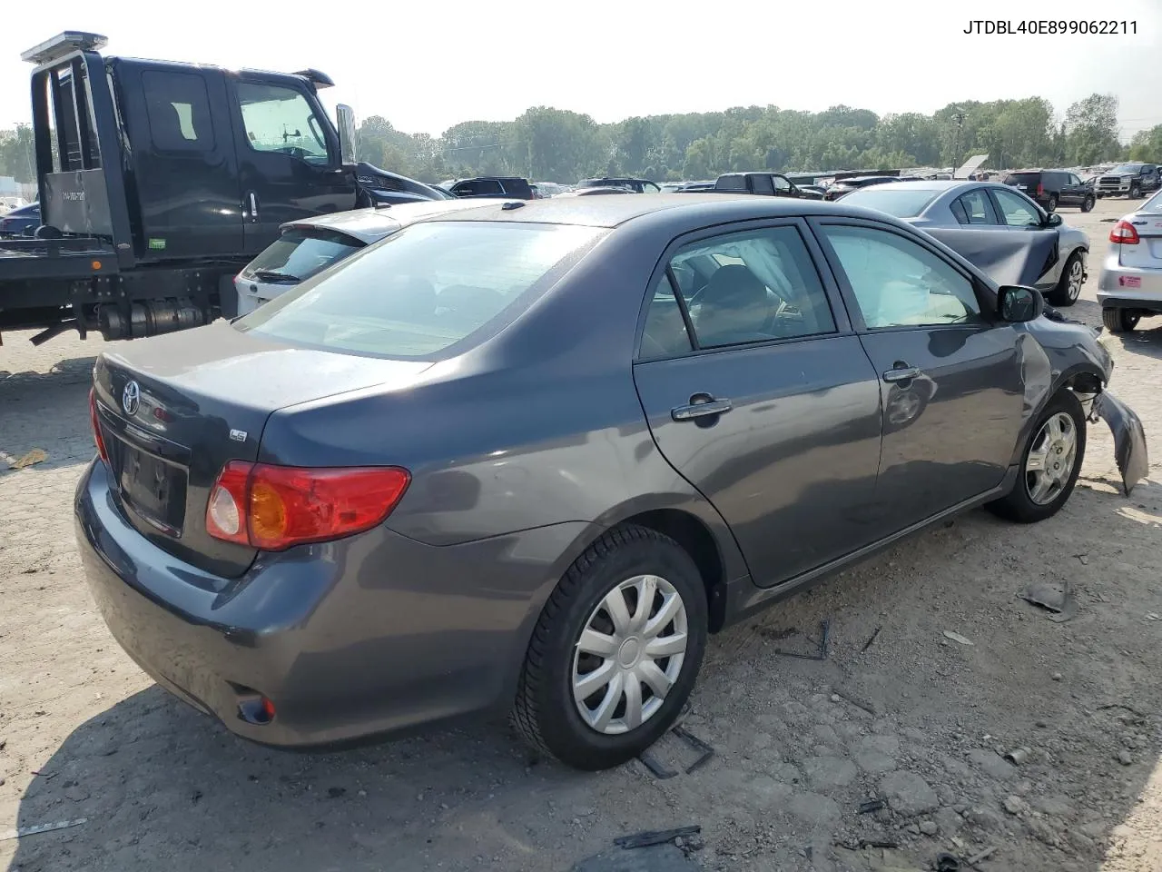 JTDBL40E899062211 2009 Toyota Corolla Base