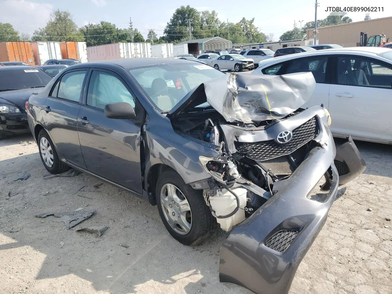 JTDBL40E899062211 2009 Toyota Corolla Base