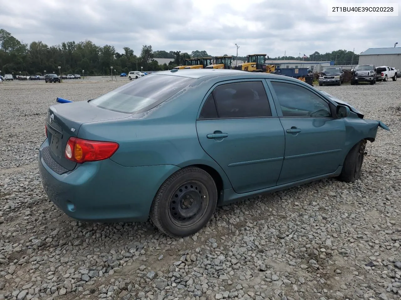 2T1BU40E39C020228 2009 Toyota Corolla Base