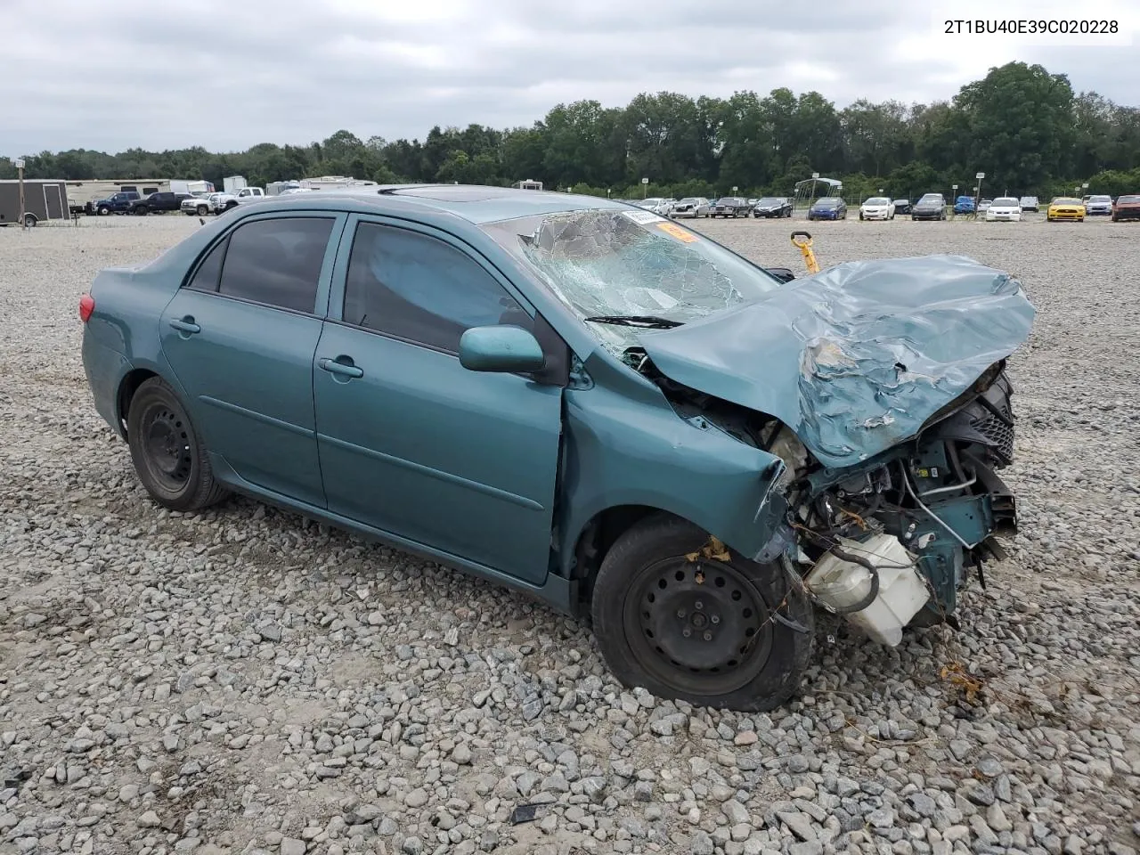 2009 Toyota Corolla Base VIN: 2T1BU40E39C020228 Lot: 68355534