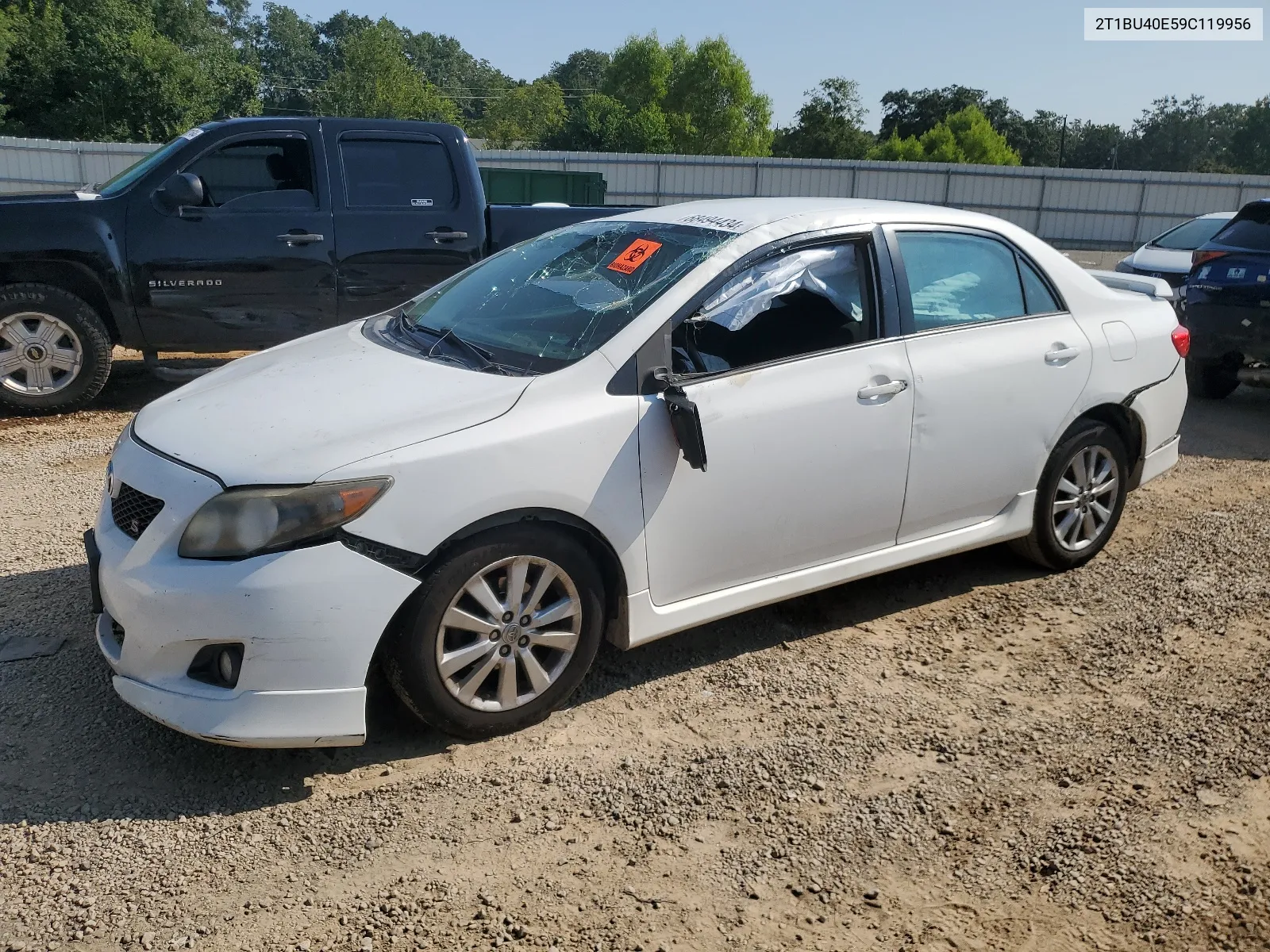 2009 Toyota Corolla Base VIN: 2T1BU40E59C119956 Lot: 68494434