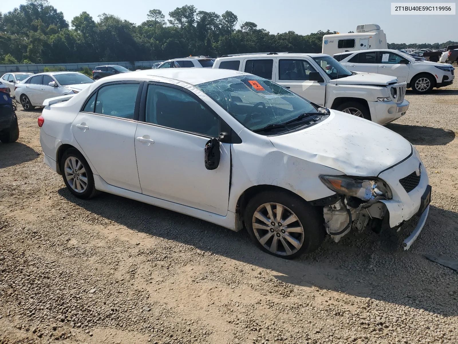 2009 Toyota Corolla Base VIN: 2T1BU40E59C119956 Lot: 68494434