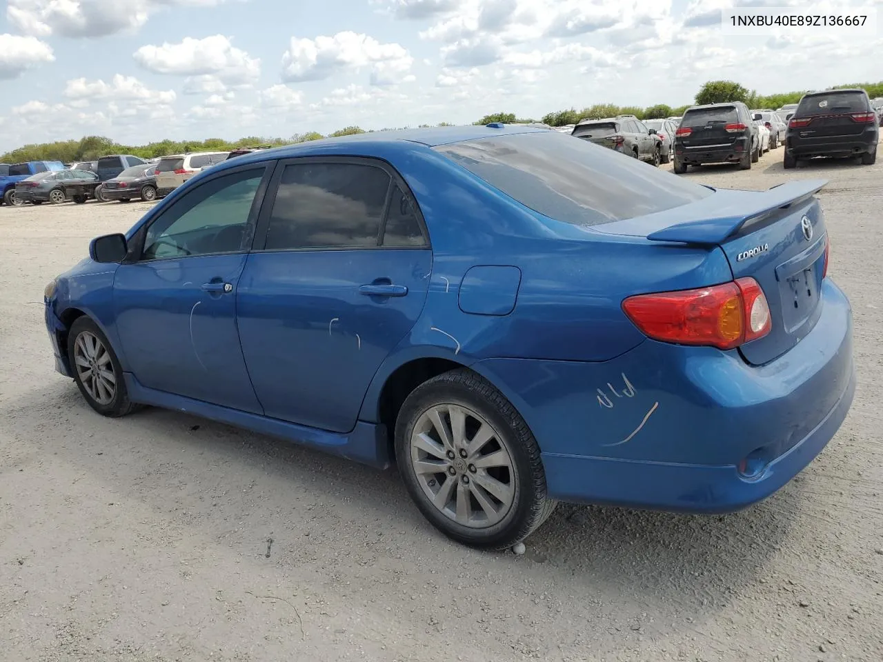 2009 Toyota Corolla Base VIN: 1NXBU40E89Z136667 Lot: 68516444