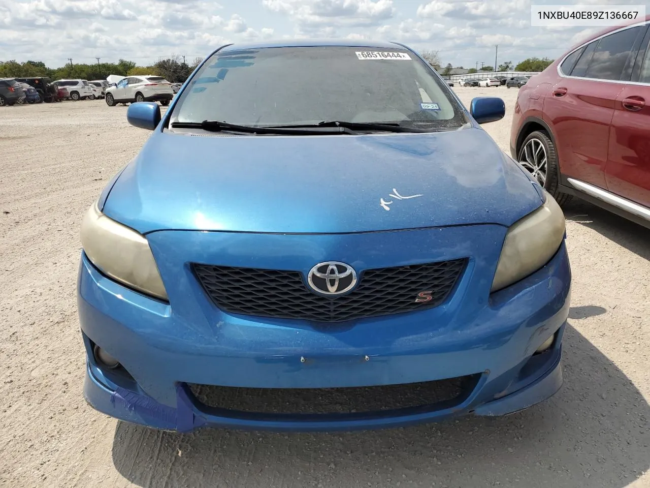 1NXBU40E89Z136667 2009 Toyota Corolla Base