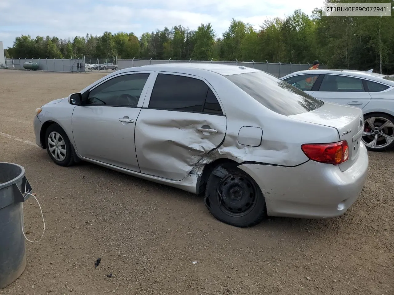 2T1BU40E89C072941 2009 Toyota Corolla Base