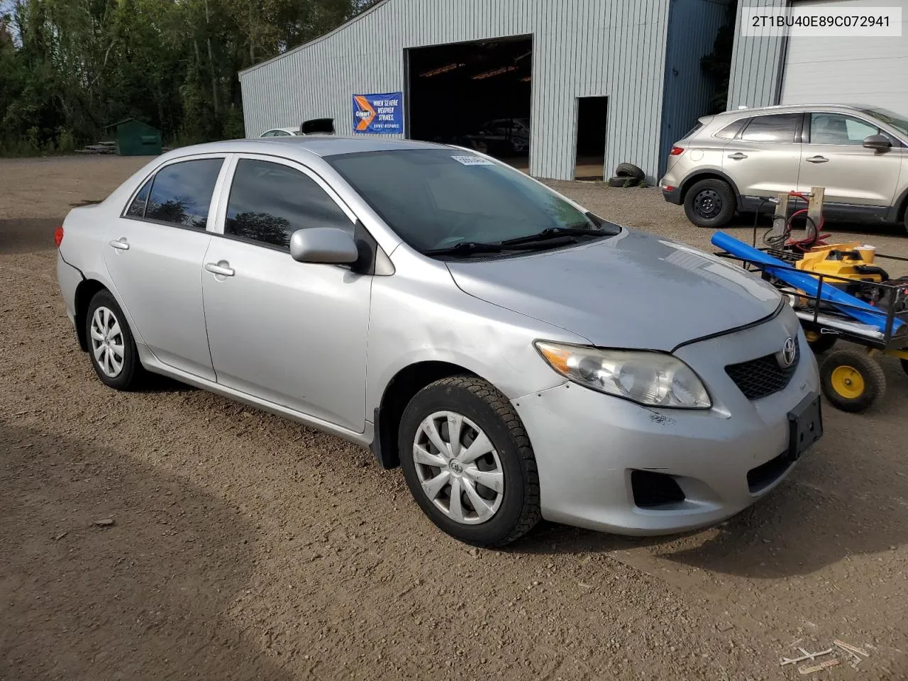 2T1BU40E89C072941 2009 Toyota Corolla Base