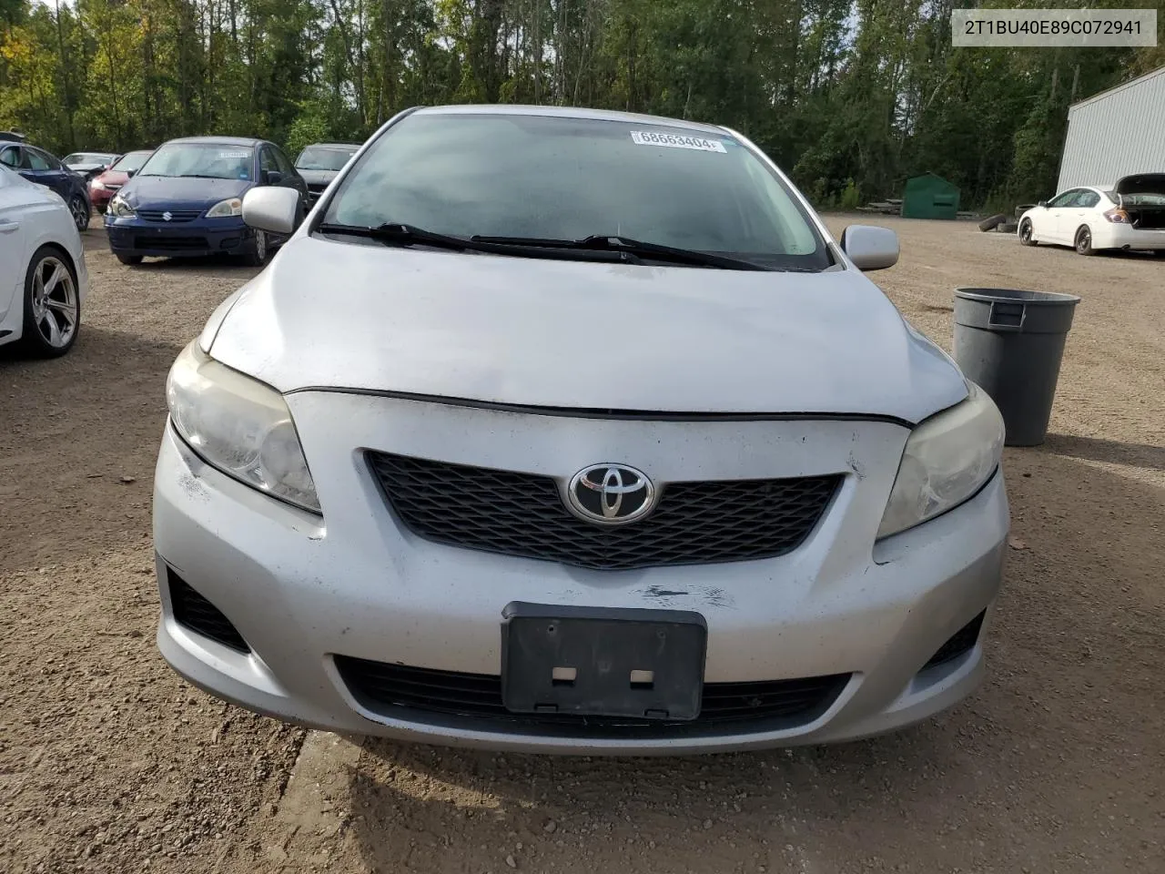 2T1BU40E89C072941 2009 Toyota Corolla Base