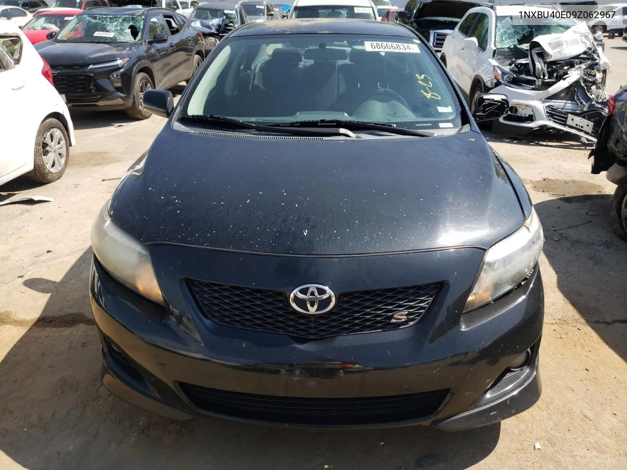 2009 Toyota Corolla Base VIN: 1NXBU40E09Z062967 Lot: 68666834