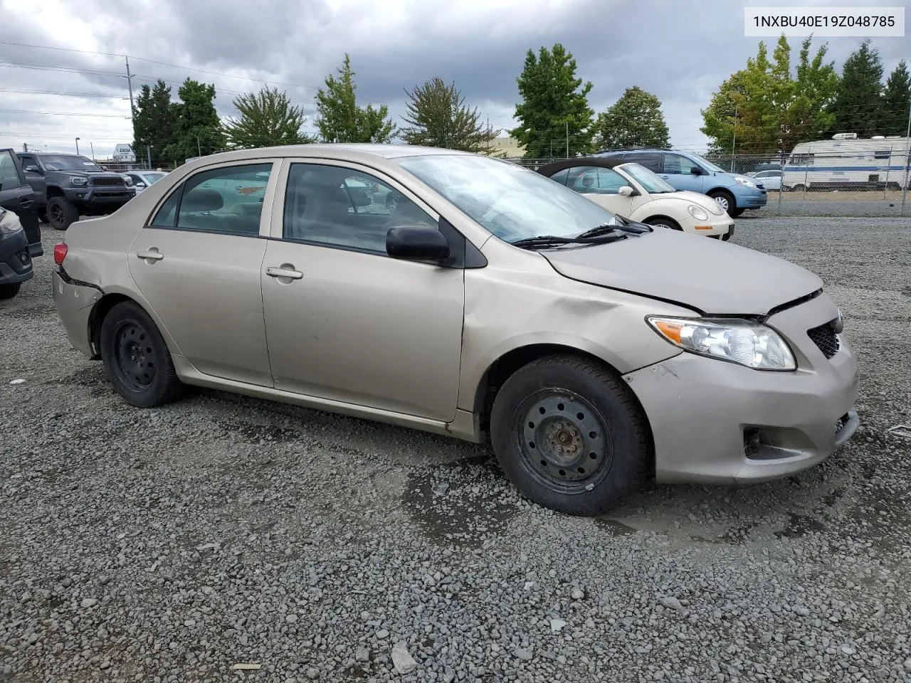 2009 Toyota Corolla Base VIN: 1NXBU40E19Z048785 Lot: 68677524