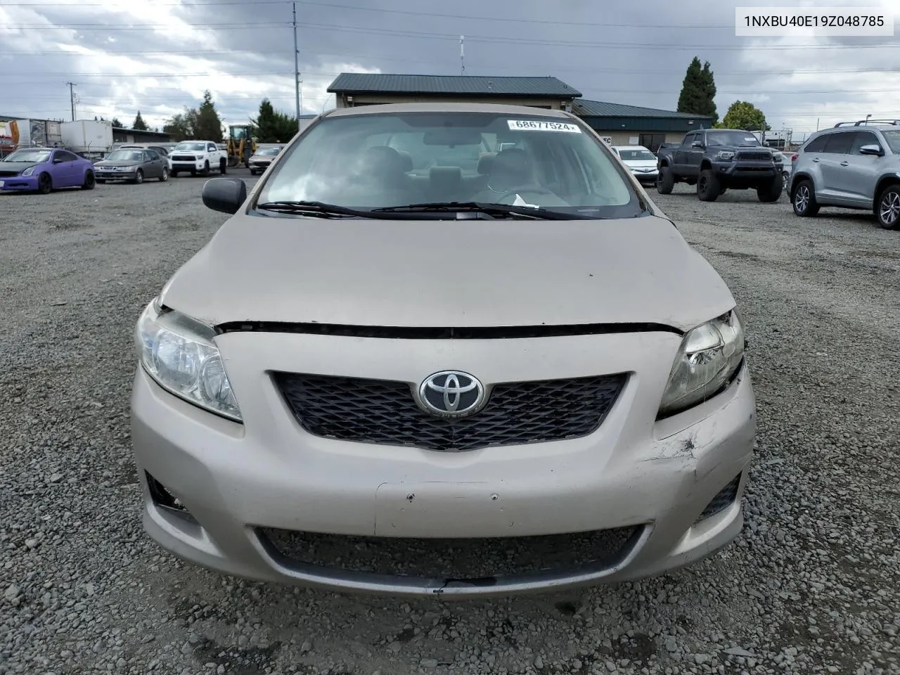 2009 Toyota Corolla Base VIN: 1NXBU40E19Z048785 Lot: 68677524