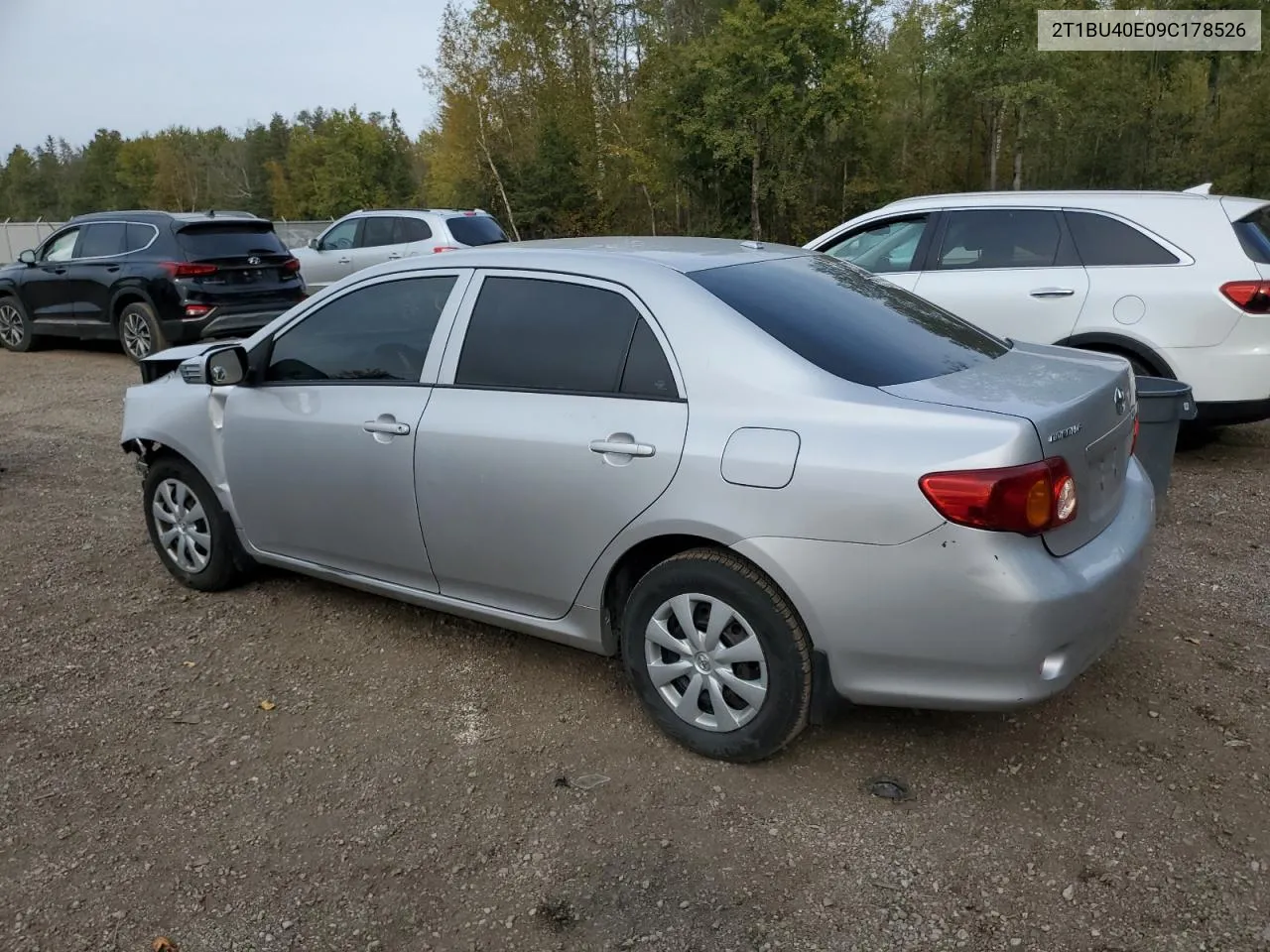 2009 Toyota Corolla Base VIN: 2T1BU40E09C178526 Lot: 68705094