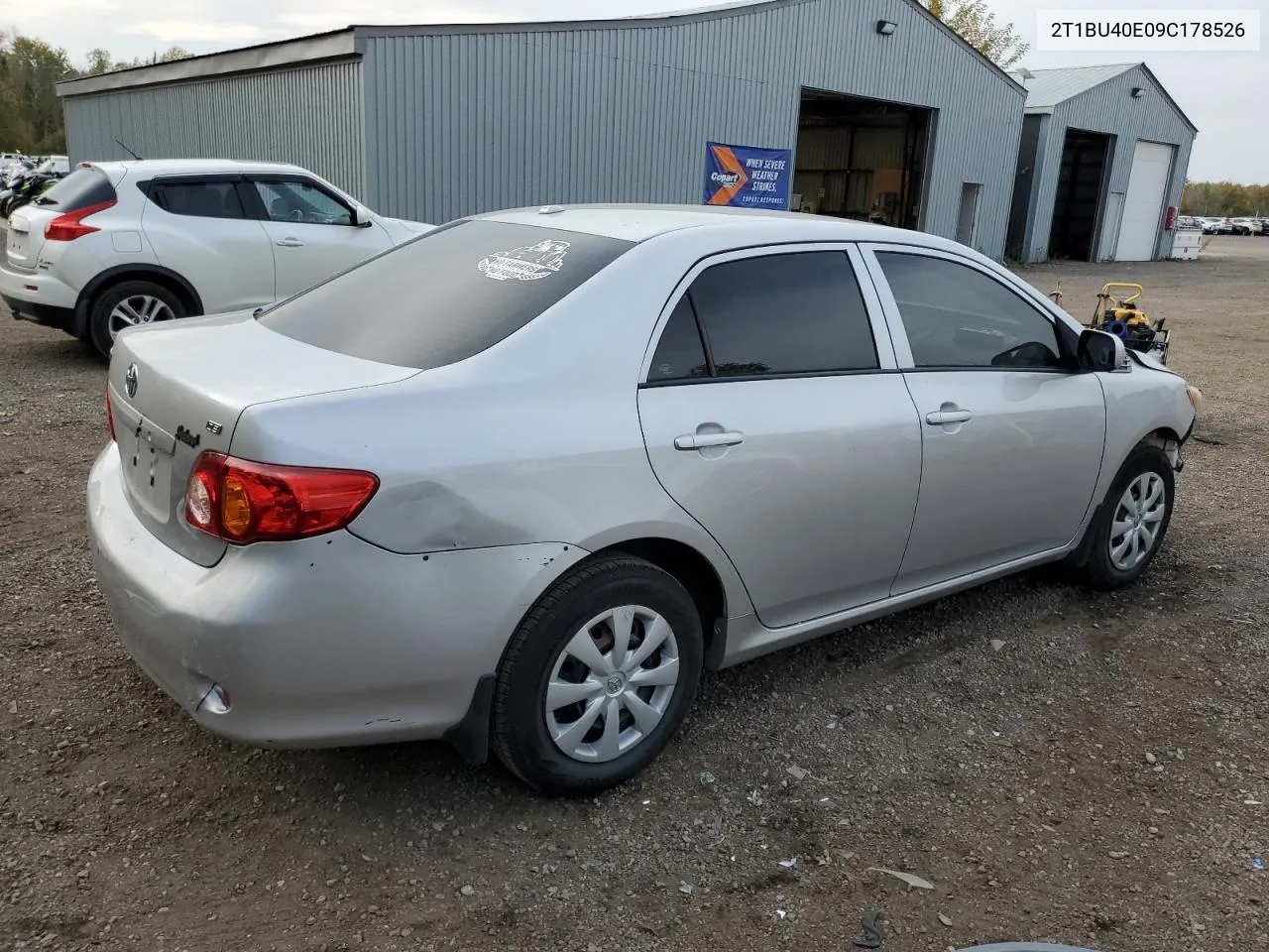 2009 Toyota Corolla Base VIN: 2T1BU40E09C178526 Lot: 68705094