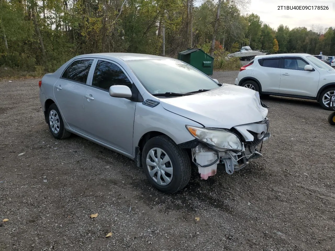 2009 Toyota Corolla Base VIN: 2T1BU40E09C178526 Lot: 68705094