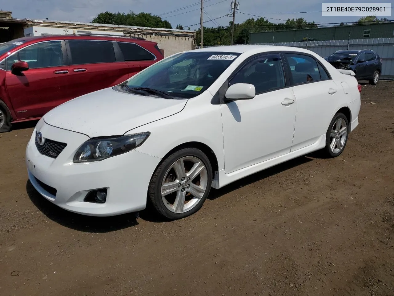 2009 Toyota Corolla Xrs VIN: 2T1BE40E79C028961 Lot: 68853454