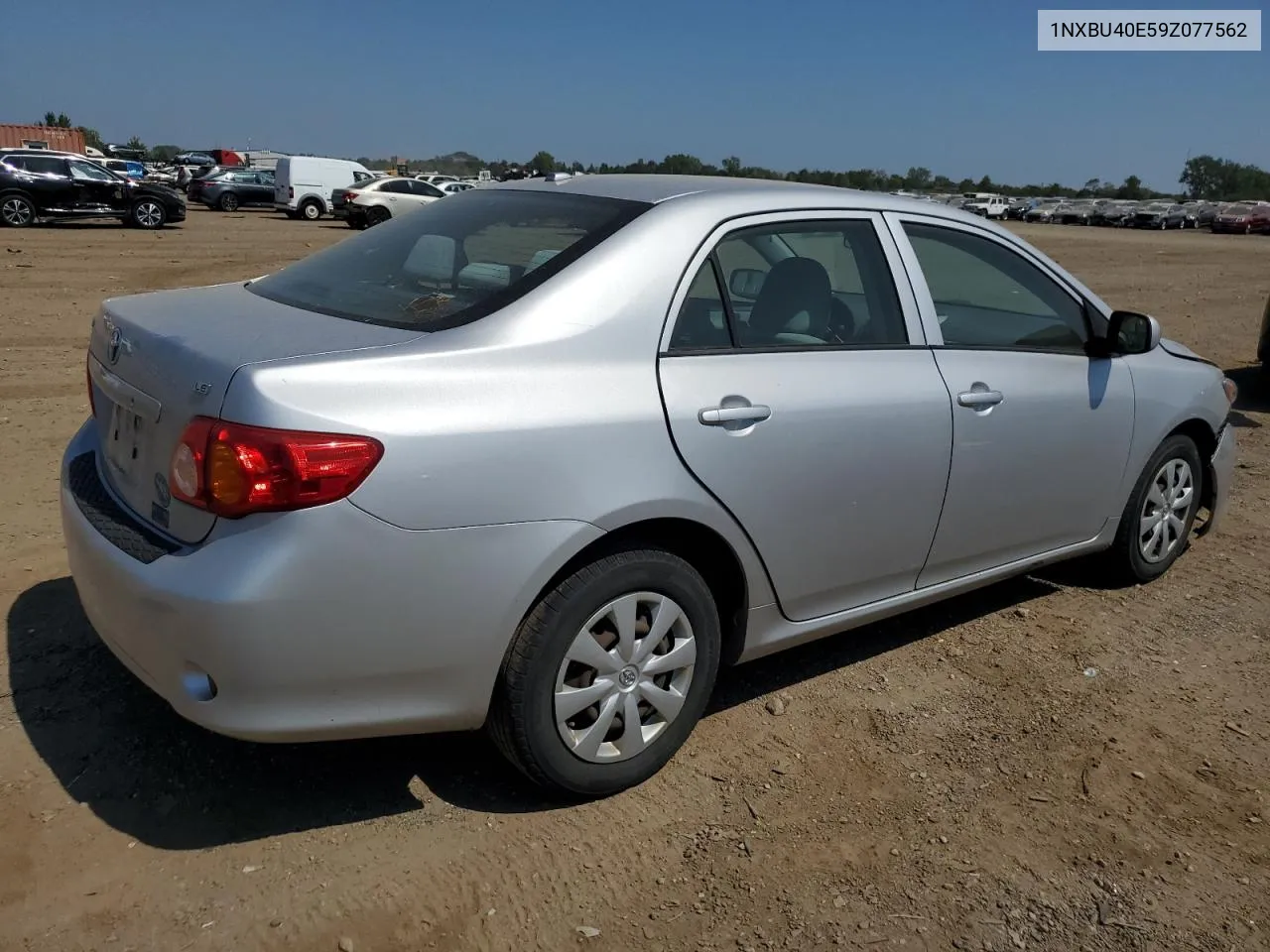 2009 Toyota Corolla Base VIN: 1NXBU40E59Z077562 Lot: 68878644