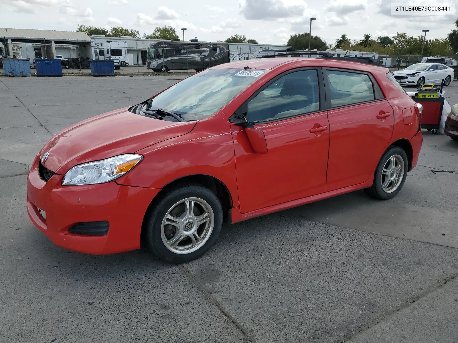 2T1LE40E79C008441 2009 Toyota Corolla Matrix S