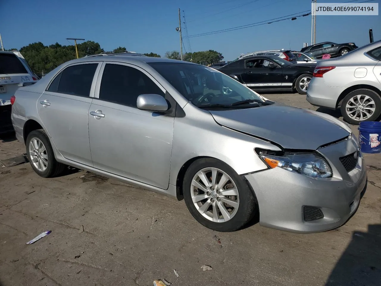 2009 Toyota Corolla Base VIN: JTDBL40E699074194 Lot: 68936504