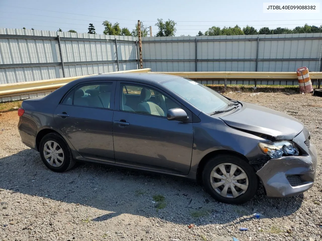 2009 Toyota Corolla Base VIN: JTDBL40E099088382 Lot: 69105044