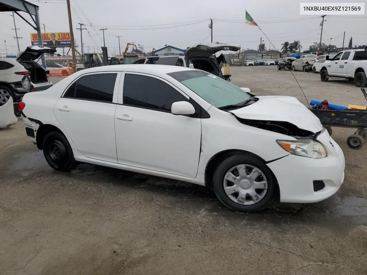 2009 Toyota Corolla Base VIN: 1NXBU40EX9Z121569 Lot: 69174324