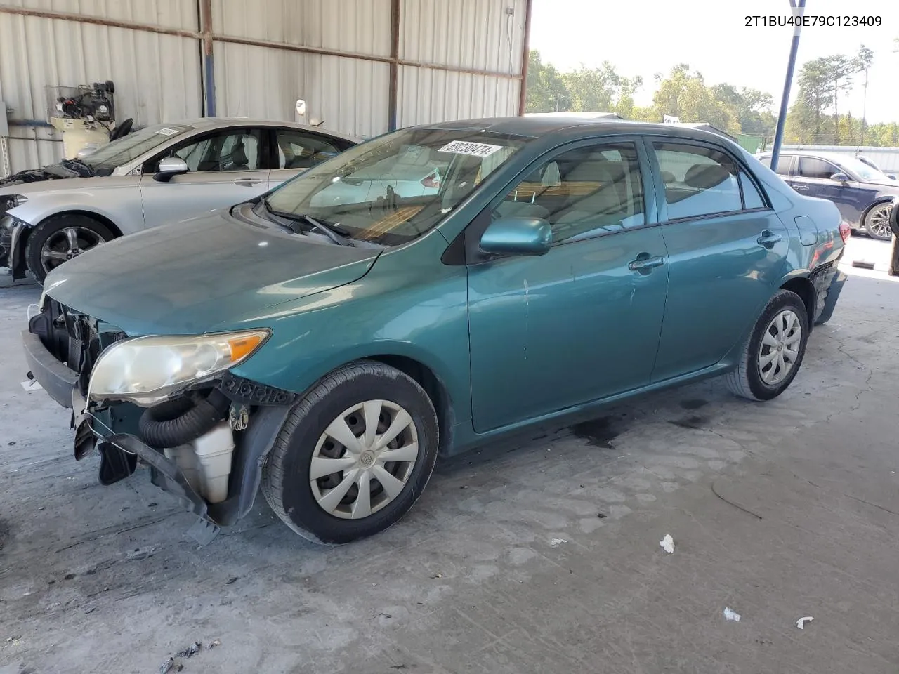 2009 Toyota Corolla Base VIN: 2T1BU40E79C123409 Lot: 69230474