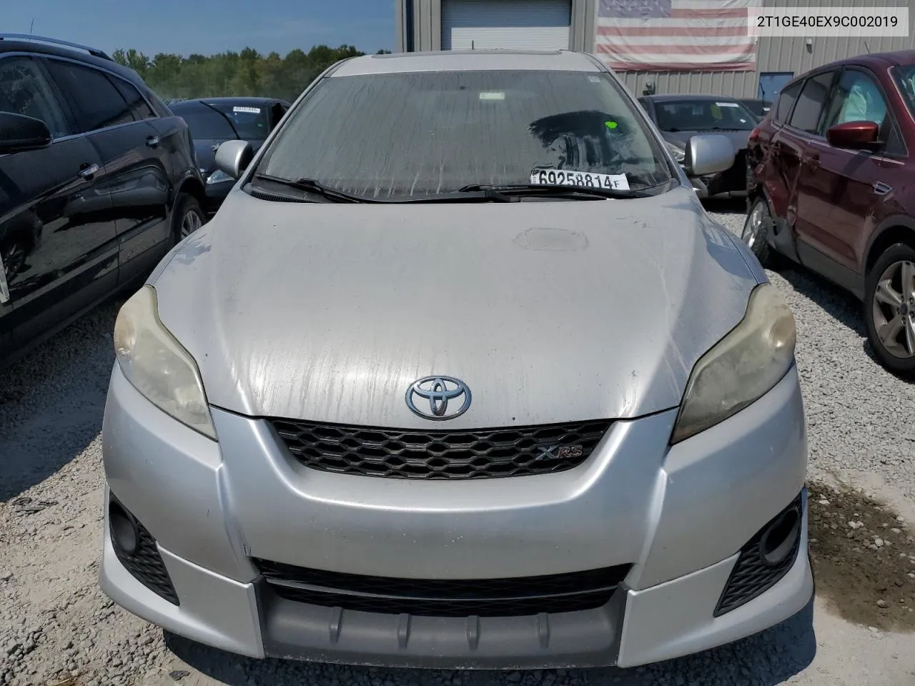 2T1GE40EX9C002019 2009 Toyota Corolla Matrix Xrs