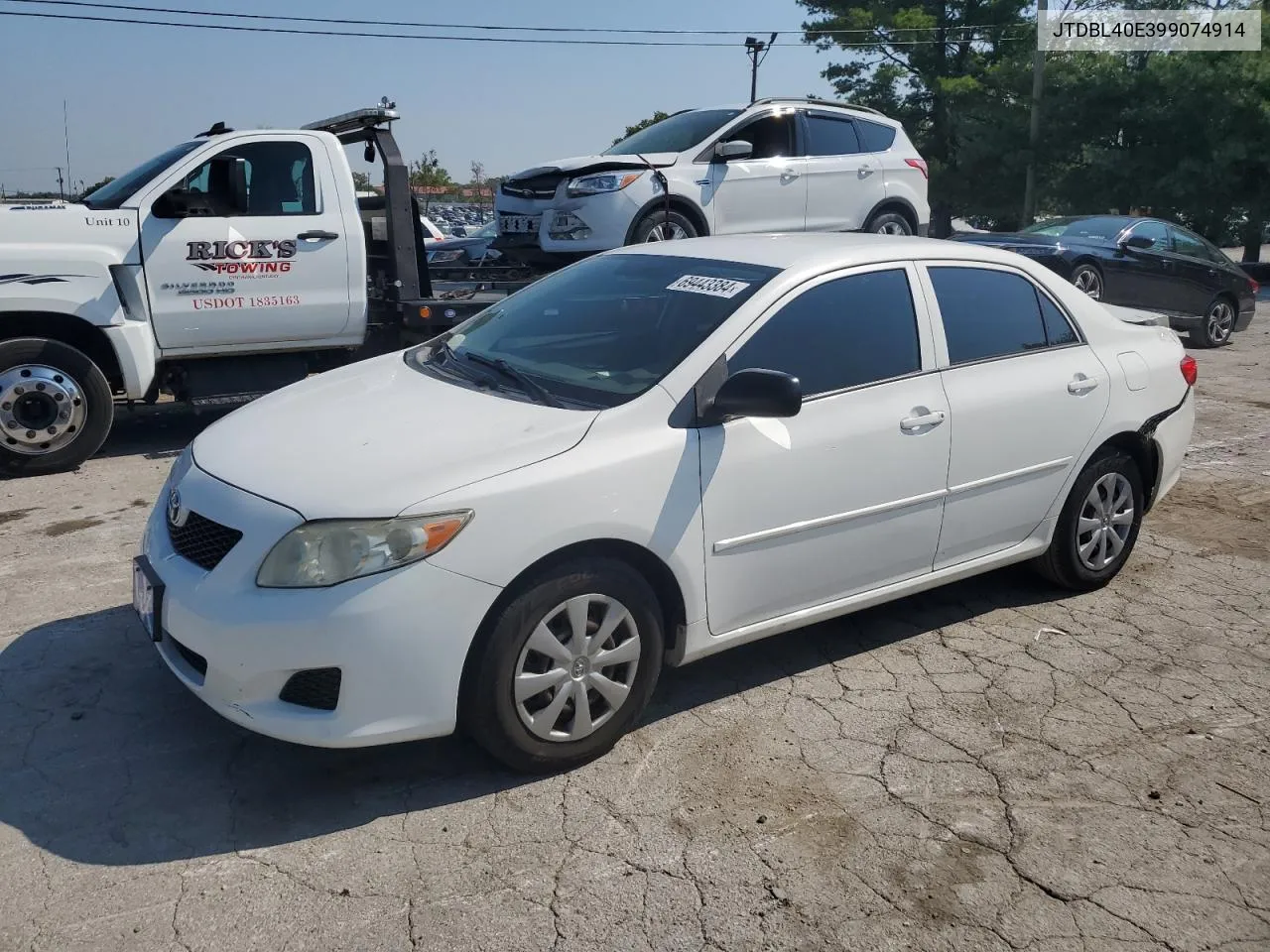 JTDBL40E399074914 2009 Toyota Corolla Base