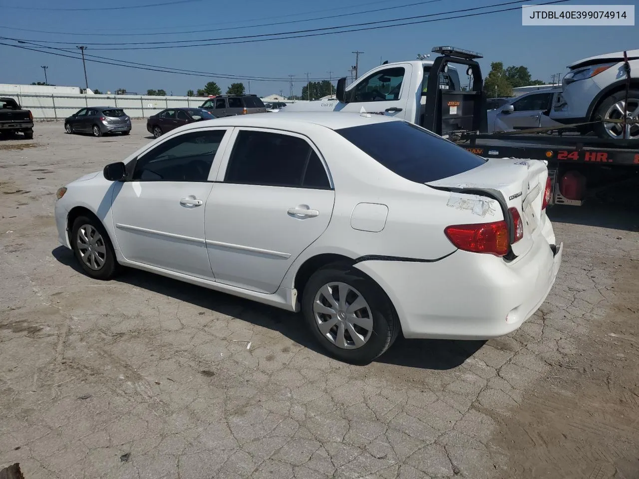 JTDBL40E399074914 2009 Toyota Corolla Base