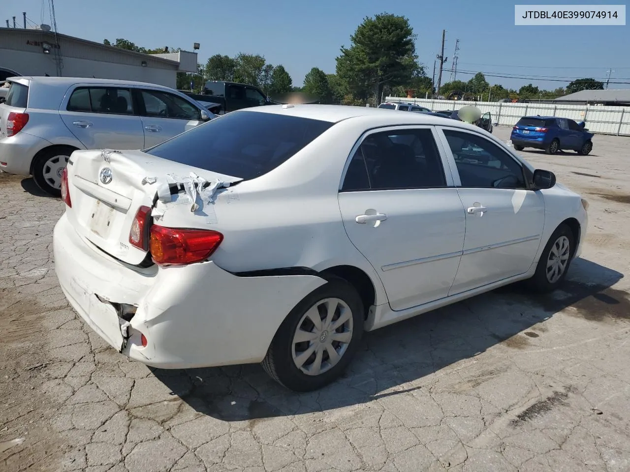 2009 Toyota Corolla Base VIN: JTDBL40E399074914 Lot: 69443384