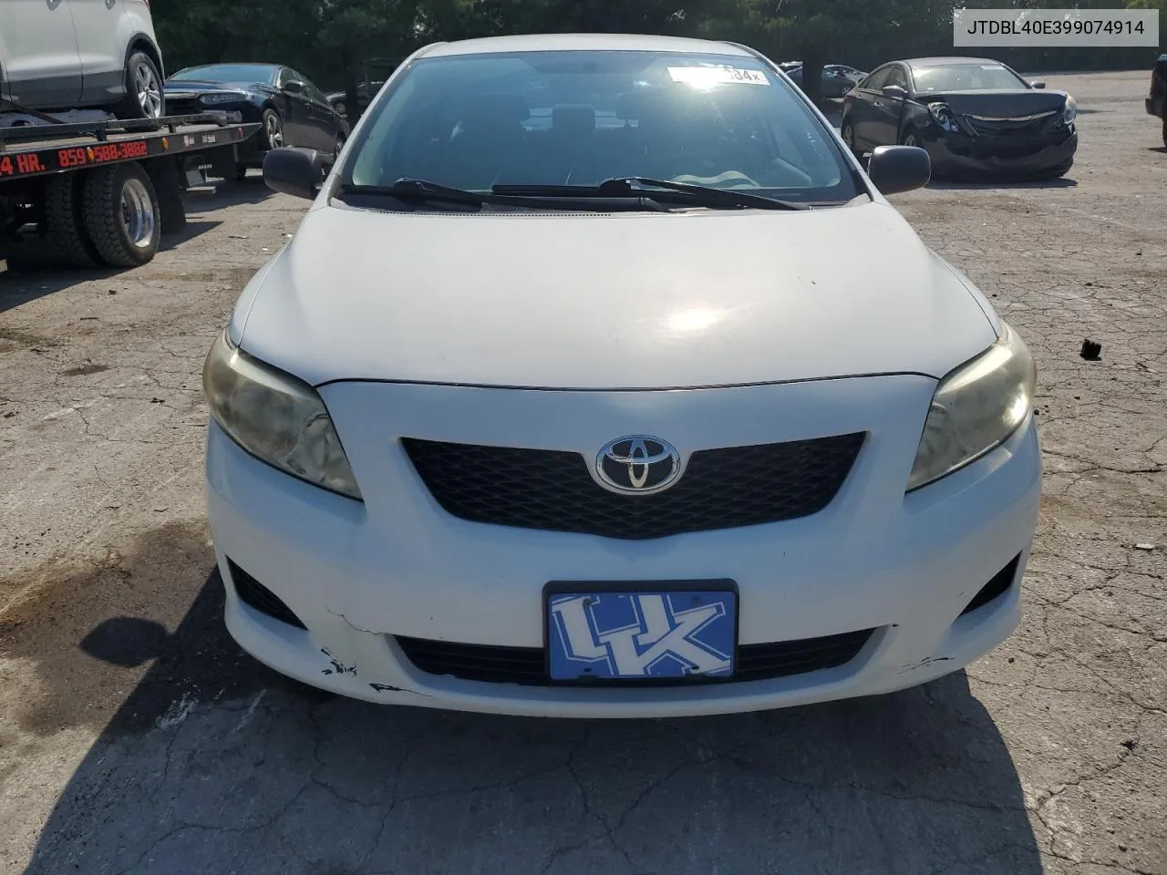 2009 Toyota Corolla Base VIN: JTDBL40E399074914 Lot: 69443384