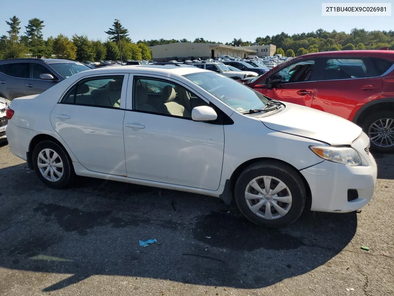 2T1BU40EX9C026981 2009 Toyota Corolla Base