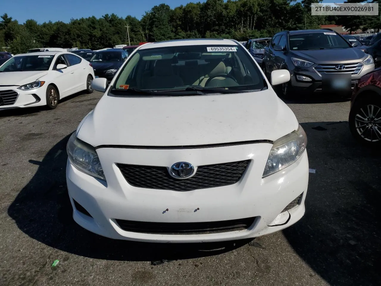 2T1BU40EX9C026981 2009 Toyota Corolla Base