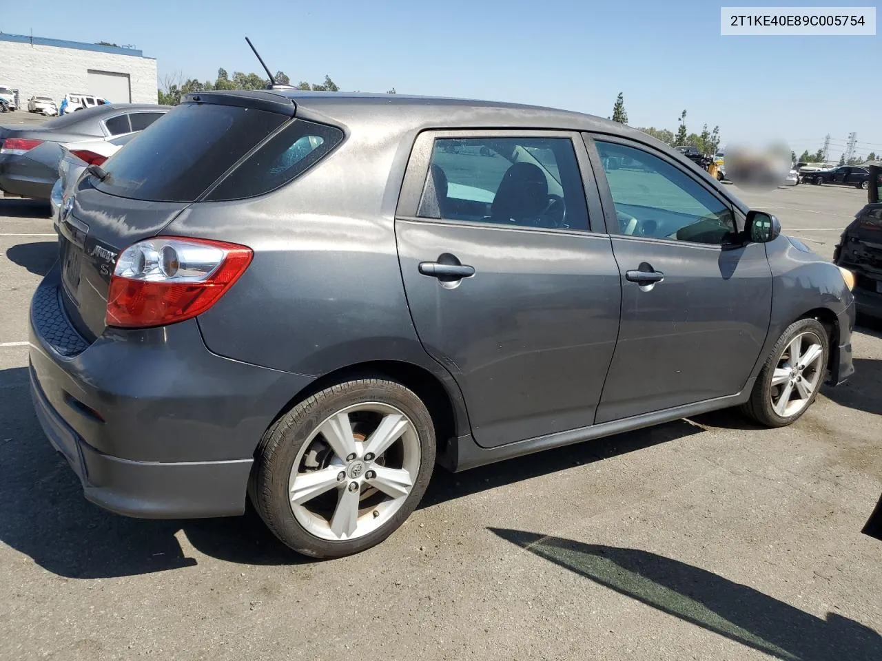 2T1KE40E89C005754 2009 Toyota Corolla Matrix S