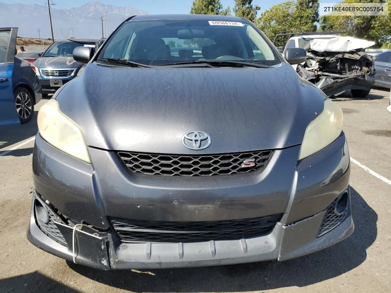 2T1KE40E89C005754 2009 Toyota Corolla Matrix S