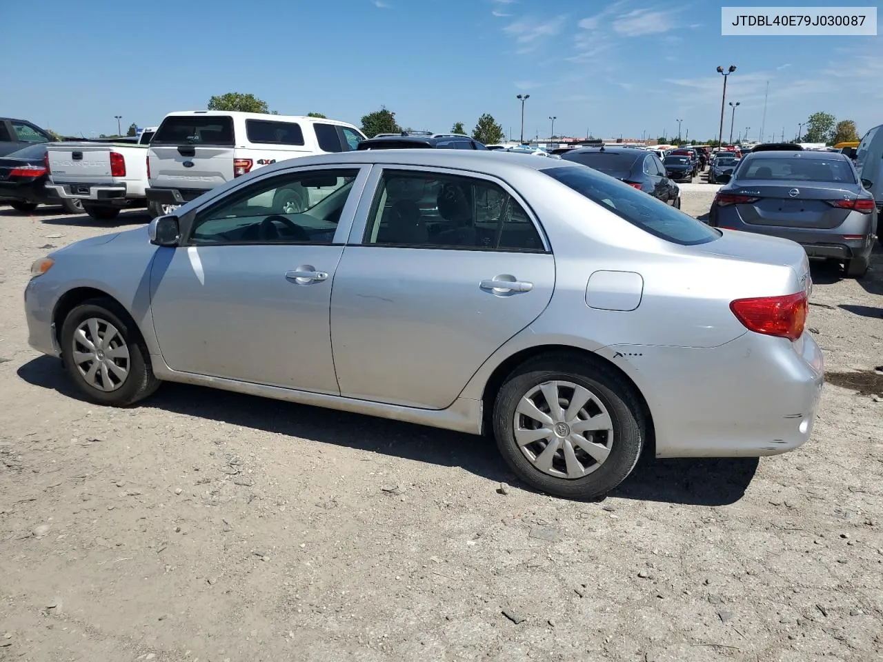 2009 Toyota Corolla Base VIN: JTDBL40E79J030087 Lot: 69598994