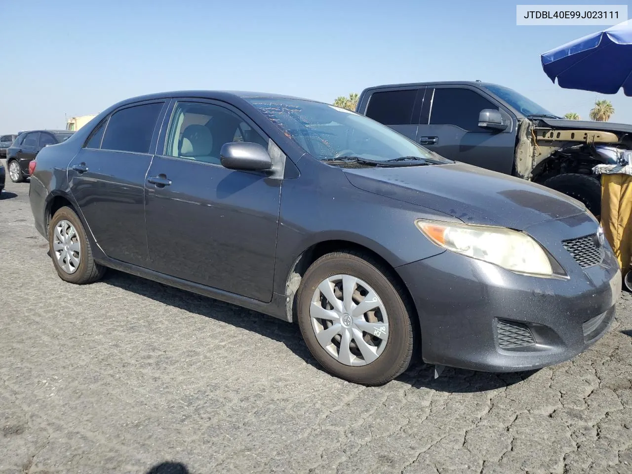 2009 Toyota Corolla Base VIN: JTDBL40E99J023111 Lot: 69681354