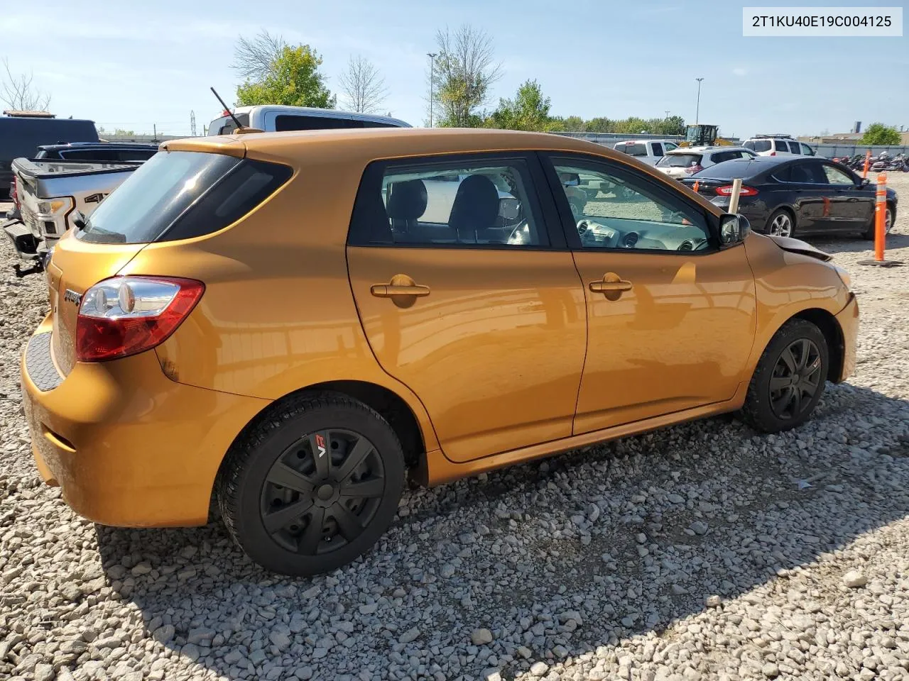 2009 Toyota Corolla Matrix VIN: 2T1KU40E19C004125 Lot: 69756154