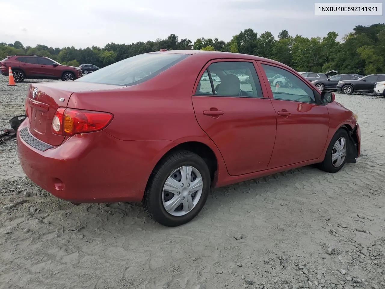 2009 Toyota Corolla Base VIN: 1NXBU40E59Z141941 Lot: 69756544