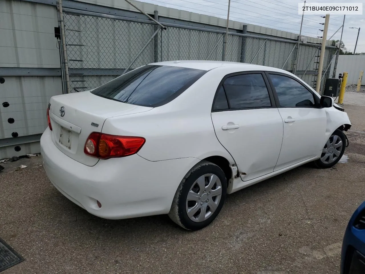 2009 Toyota Corolla Base VIN: 2T1BU40E09C171012 Lot: 69860184