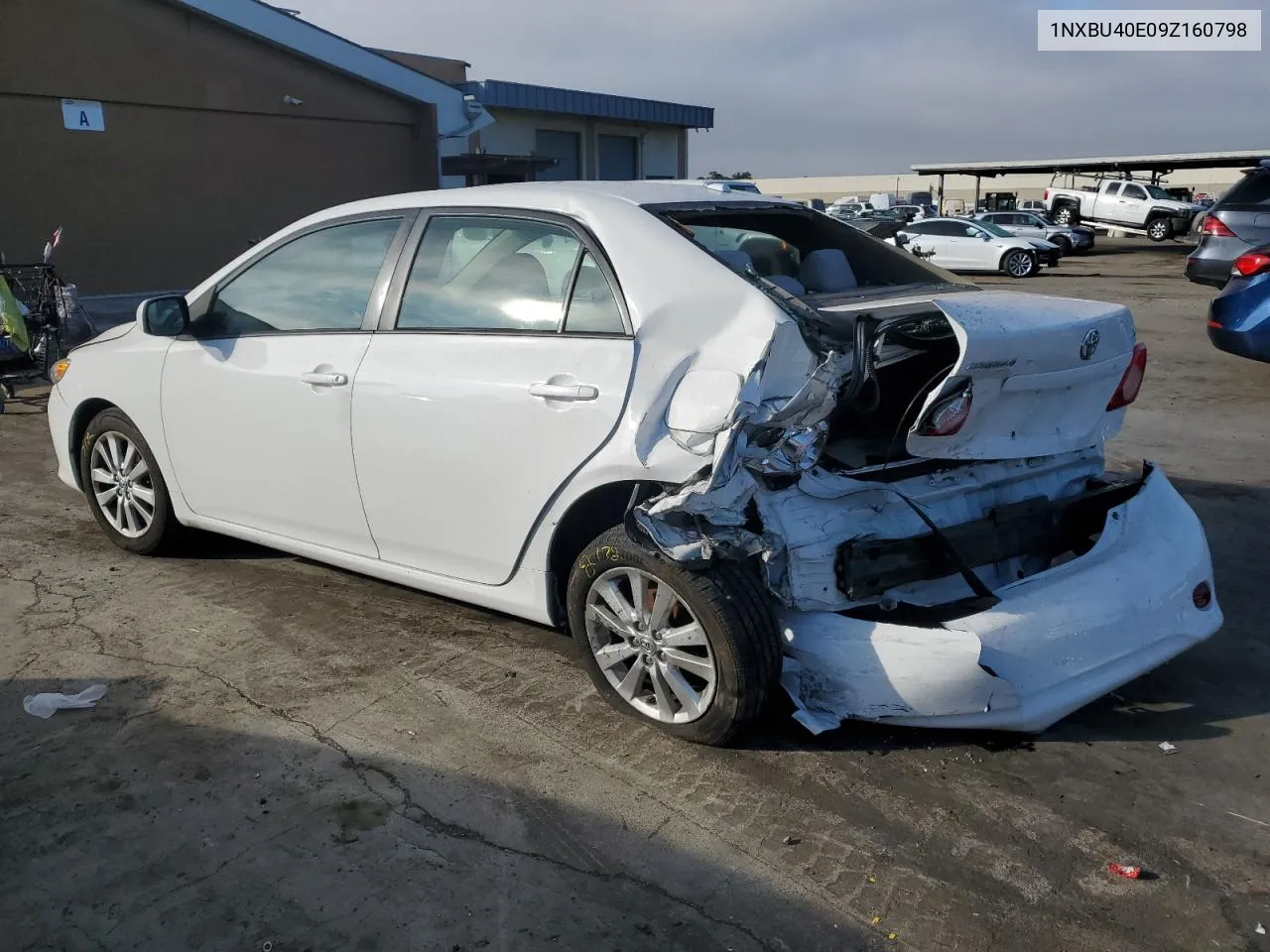 2009 Toyota Corolla Base VIN: 1NXBU40E09Z160798 Lot: 70070124