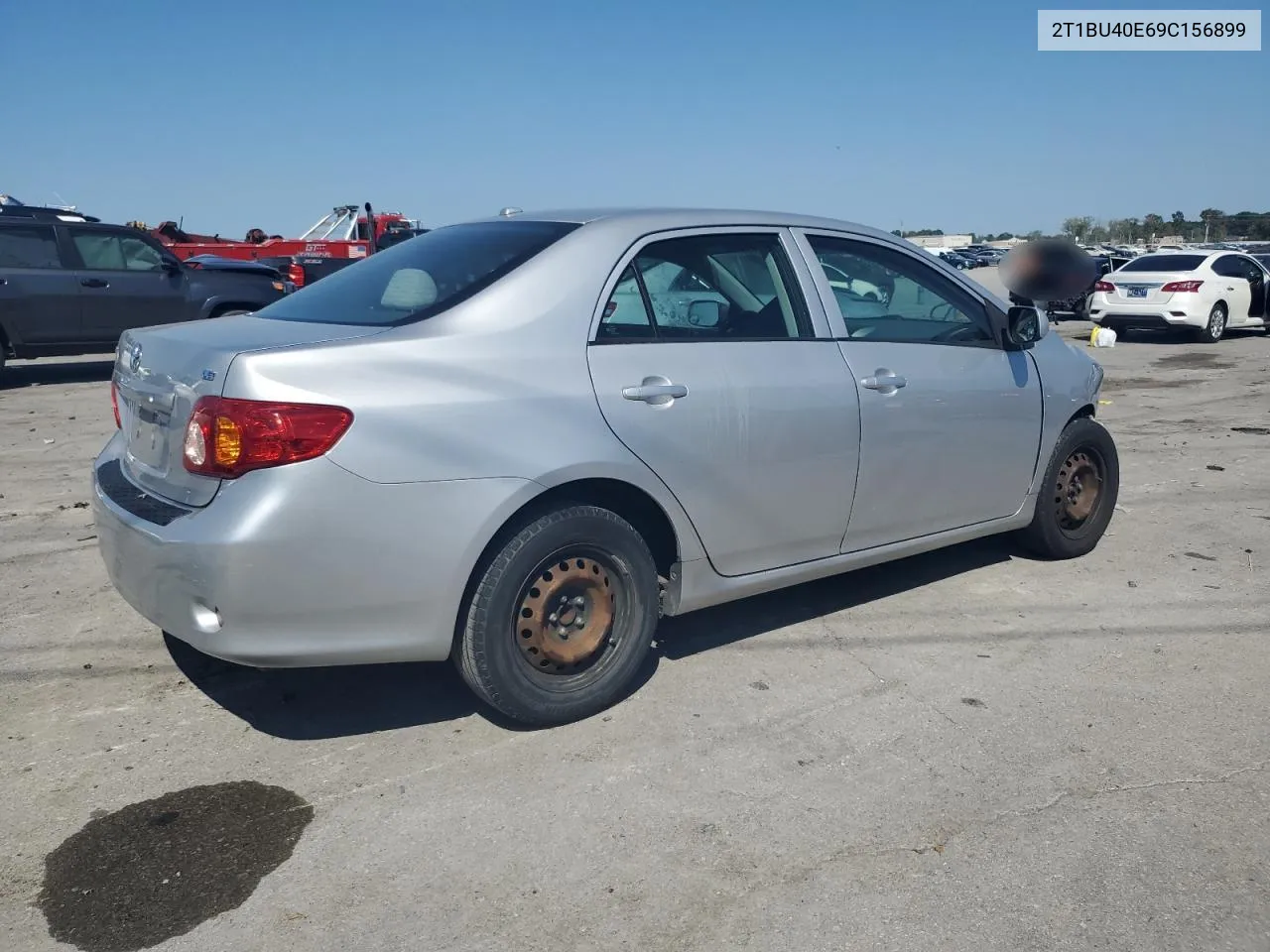 2009 Toyota Corolla Base VIN: 2T1BU40E69C156899 Lot: 70167594